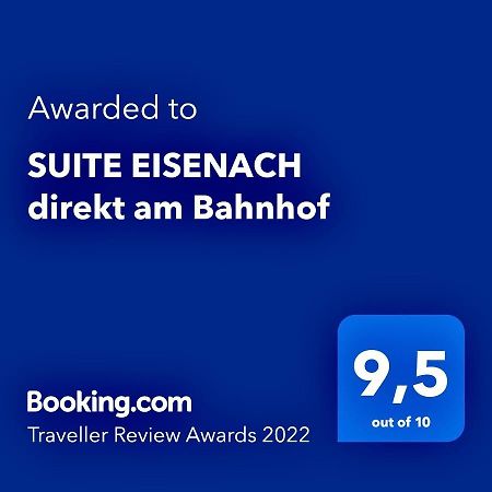 Suite Eisenach Direkt Am Bahnhof Exterior foto